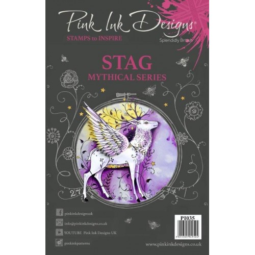 Stag - Pink Ink Designs Clear Stamps Set pi035